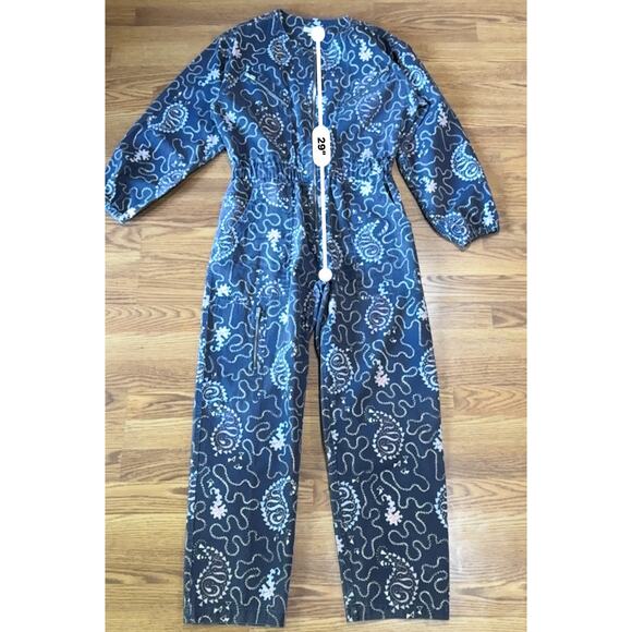 ISABEL MARANT ÉTOILE Nilaney printed cotton jumpsuit size 42 / US 10 - Picture 5 of 16